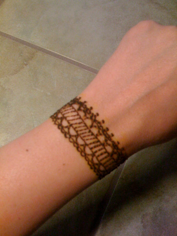 Henna Tattoo Wrist by KristeeMaysCreative