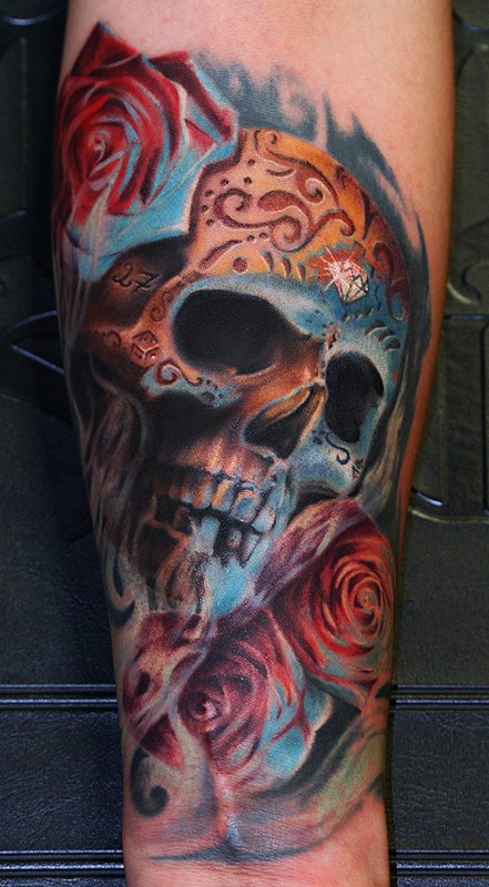 custom skull tattoos. Skull tattoo