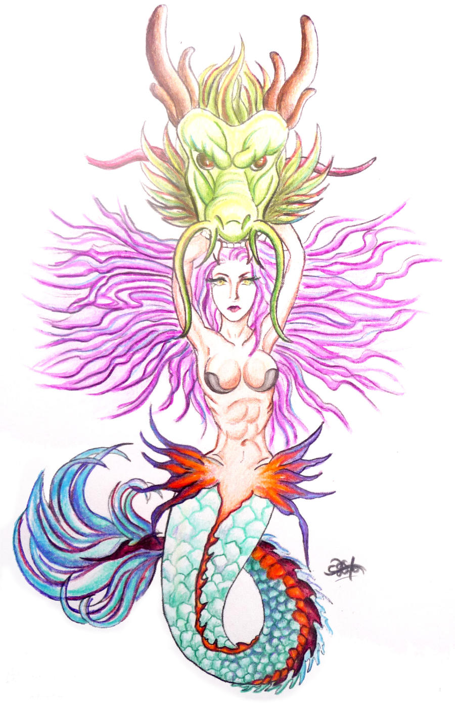 Koi Dragon Siren 2 by