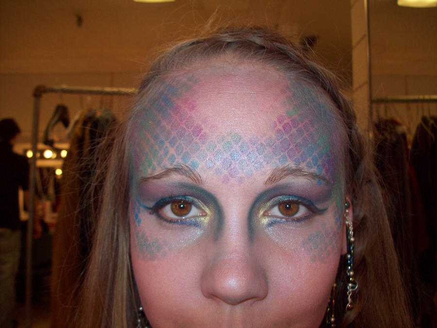 makeup mermaid. makeup mermaid