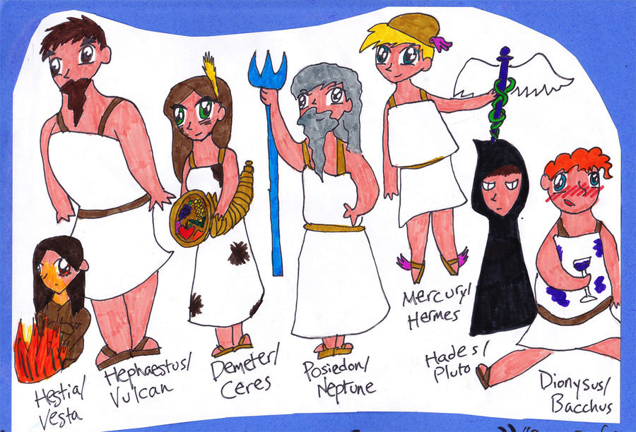 greek gods. Greek Gods Part 2 by