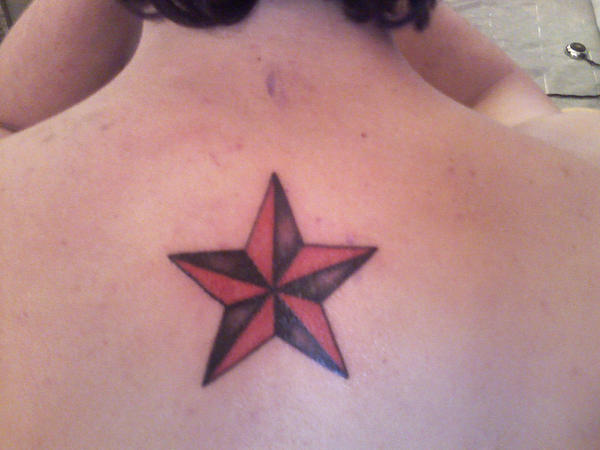 my first tattoonautical star by adaminator619 on deviantART