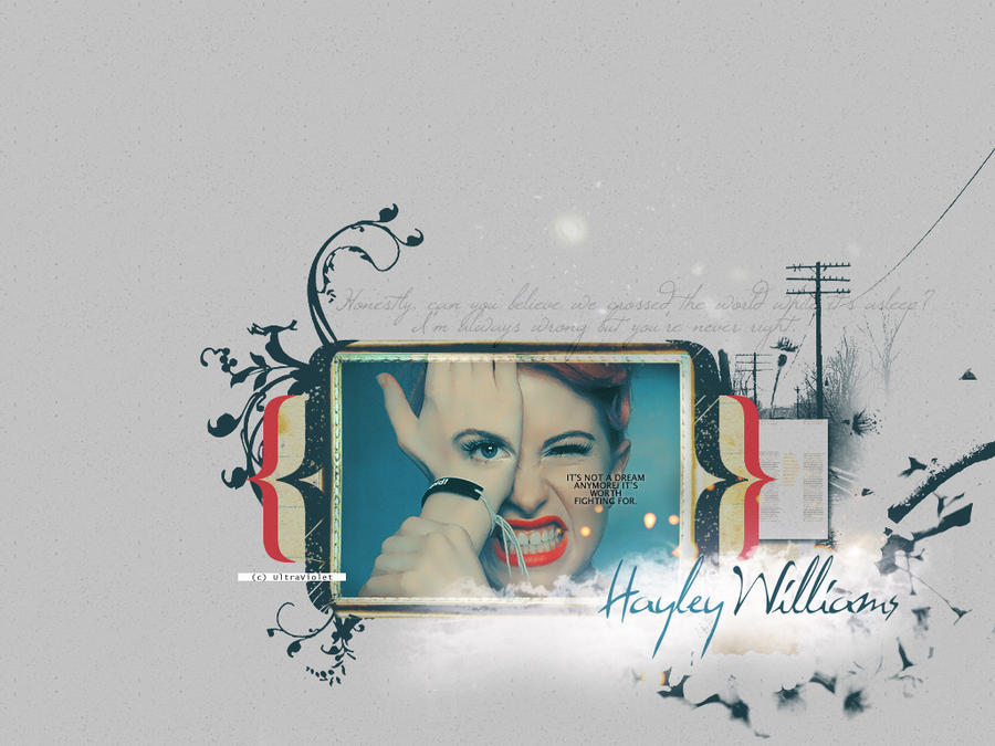 Hayley Williams Wallpaper by ultraVioletSoul on deviantART
