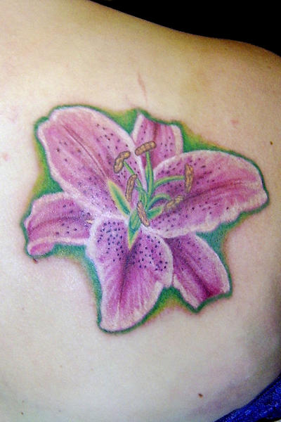 Stargaze Flower | Flower Tattoo
