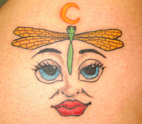 Tat 4 Nicole - dragonfly tattoo