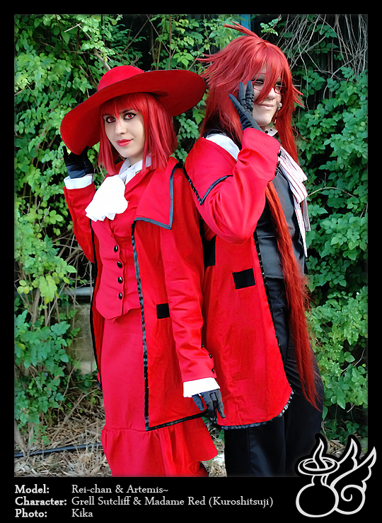 Grell and Madame Red 3 by Reichan89 on deviantART