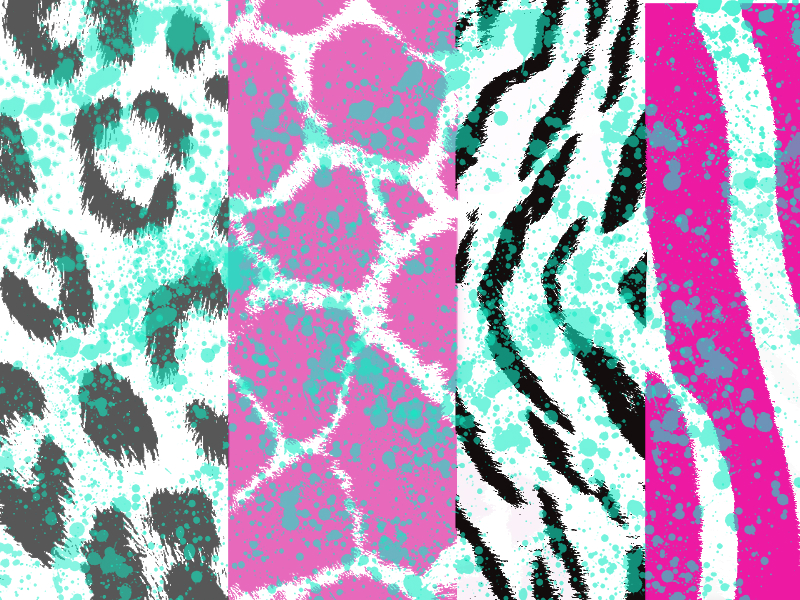 Animal Print Background by