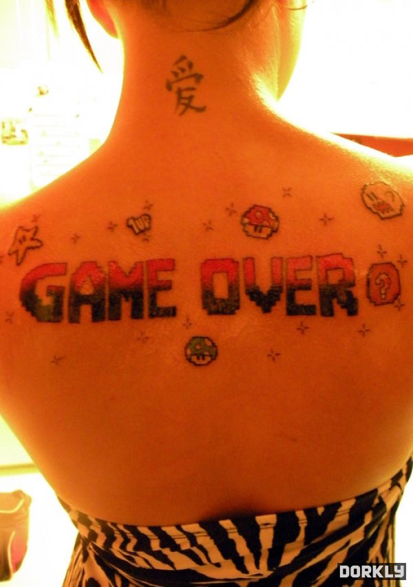 Gamer tattoos, Much respect by ~deejaywill on deviantART