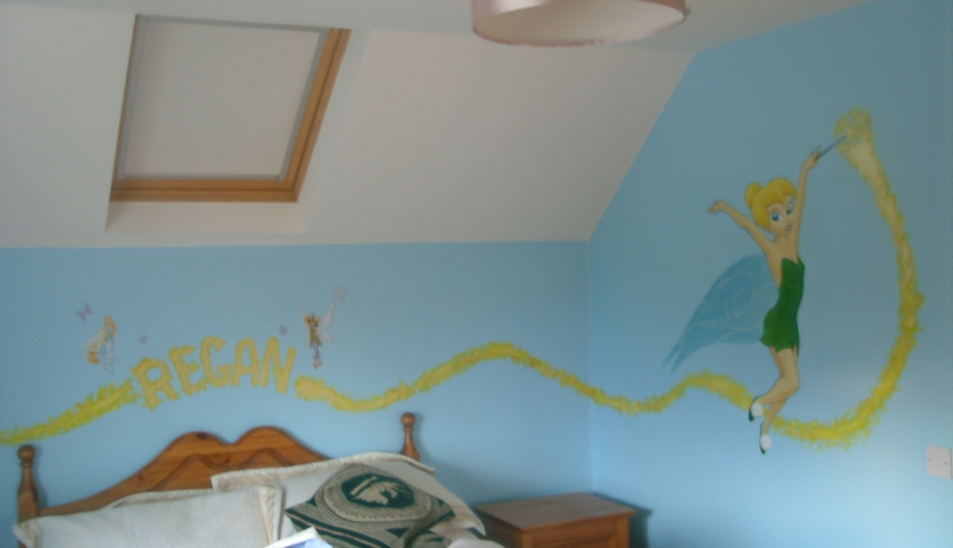 Tinkerbell Wall Mural 2 by cHeal on deviantART