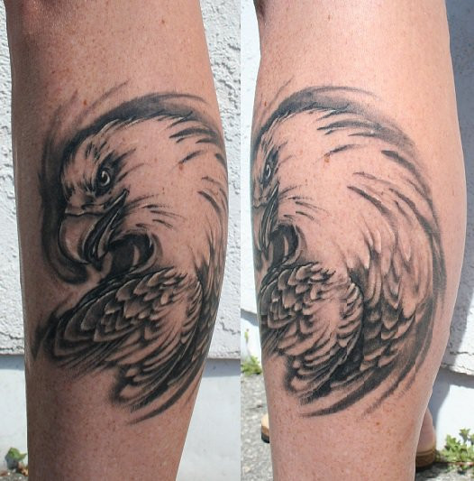 bald eagle tattoo. dresses Eagle Tattoo Back ald