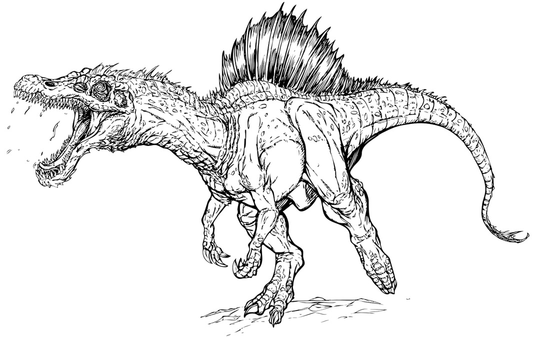 t rex printable coloring pages - photo #43