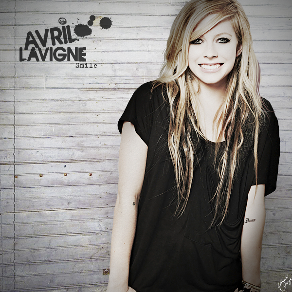 Avril Lavigne Smile by jonatasciccone on deviantART
