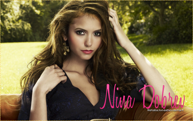 Nina Dobrev Make up by NataliaJonas on deviantART