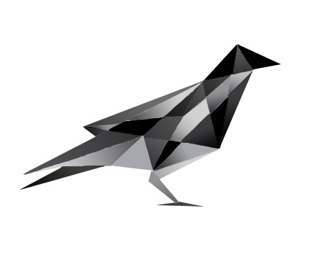 Cubism Raven by Raccoonfangz