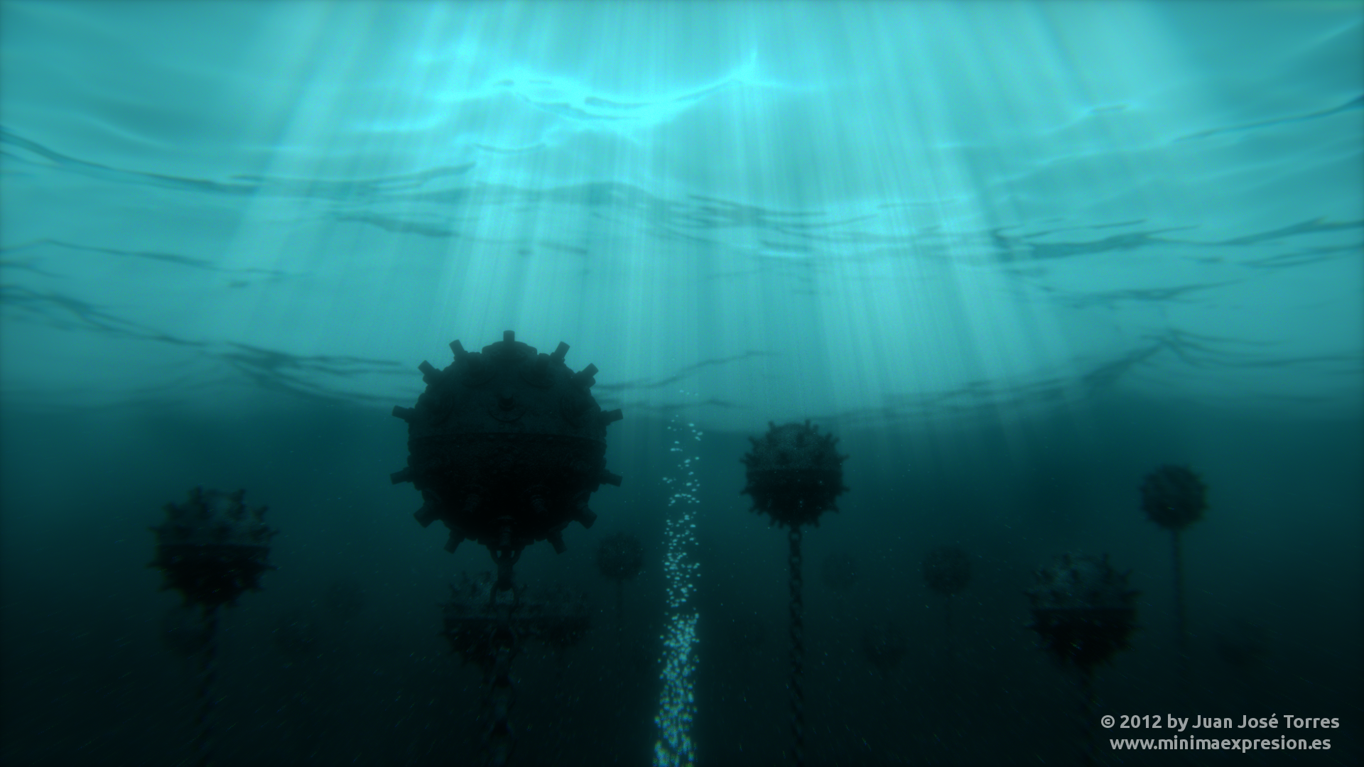 Underwater Minefield - version 2