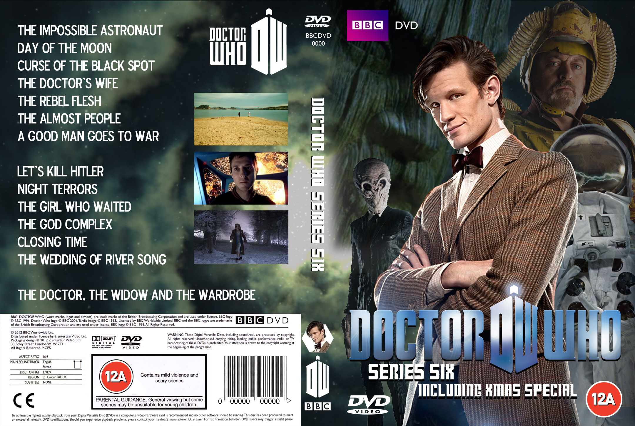 Doctor Who Series 6 DVD Cover (Custom) by OliverGeary on DeviantArt