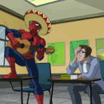ultimate_spider_man_and_guitar_by_skyfer