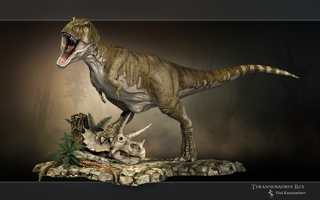Tyrannosaurus rex_variant 3 by Swordlord3d