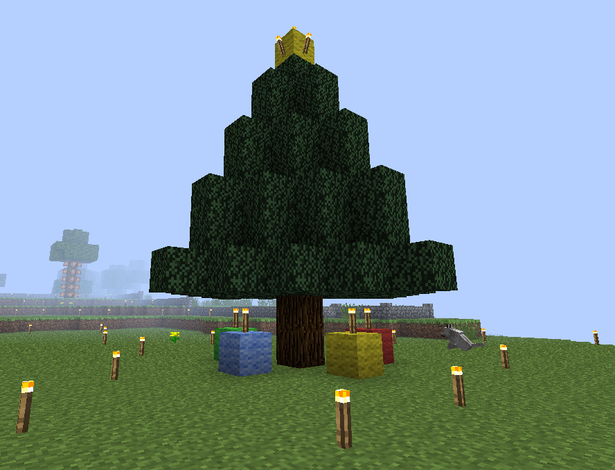 Minecraft Christmas Tree by zeldaskitten on DeviantArt