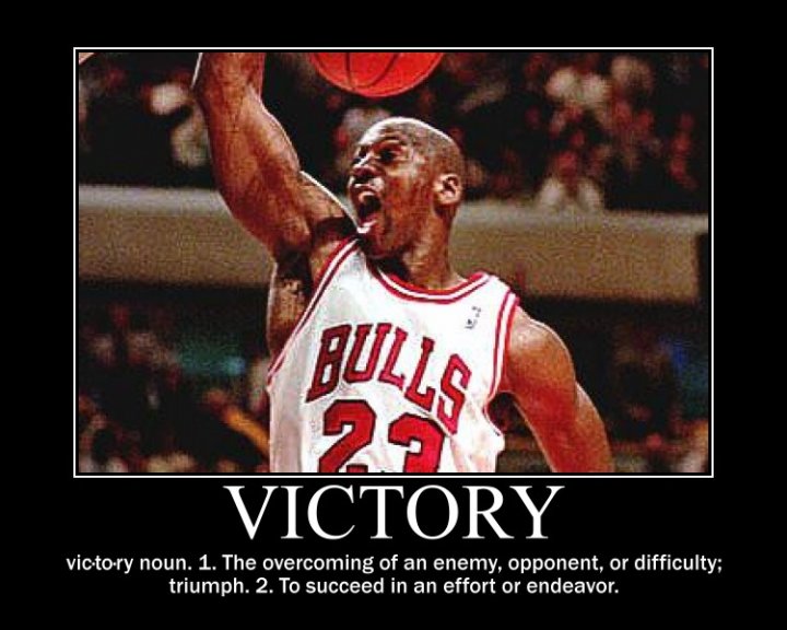 Michael Jordan Motivational Poster by JanetAteHer