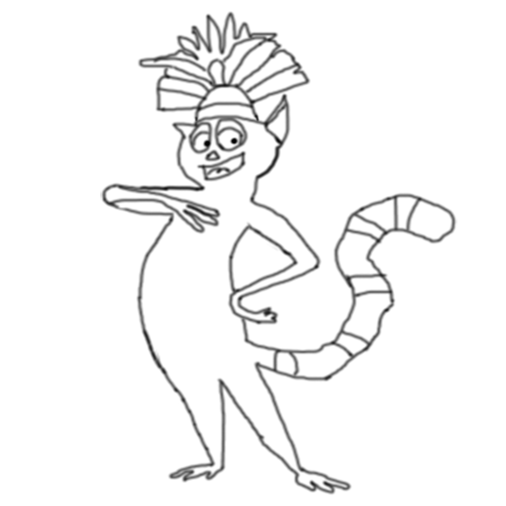 madagascar coloring pages and drawings - photo #26