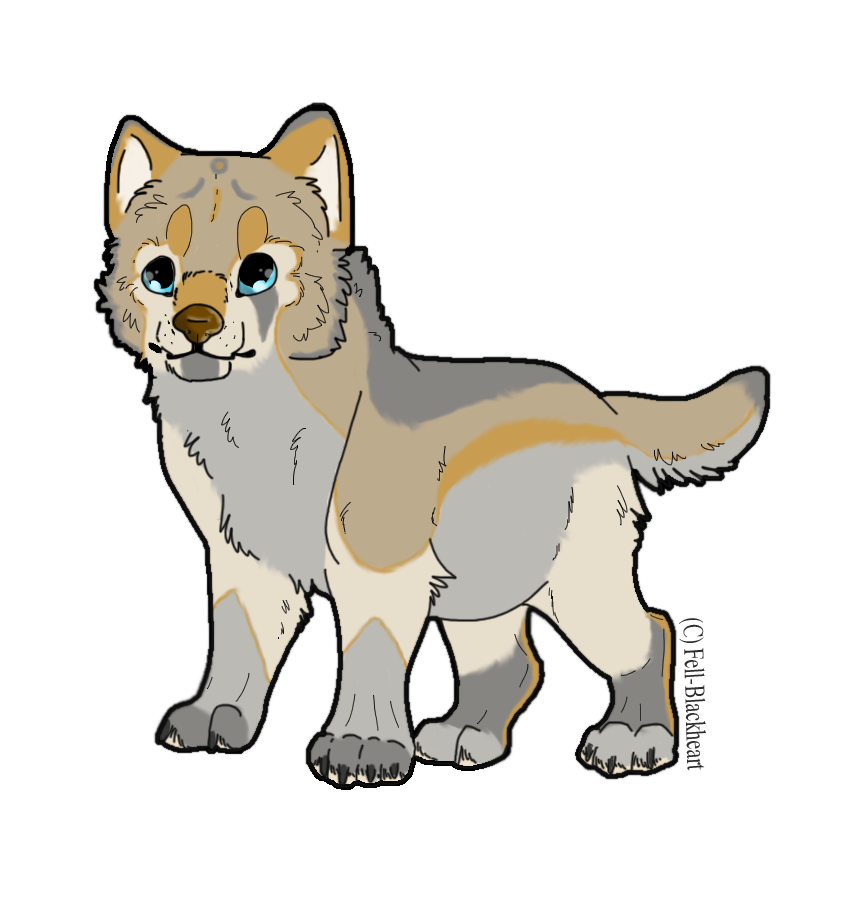 baby wolf clipart - photo #40