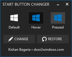 Win8.1 Start Button Changer