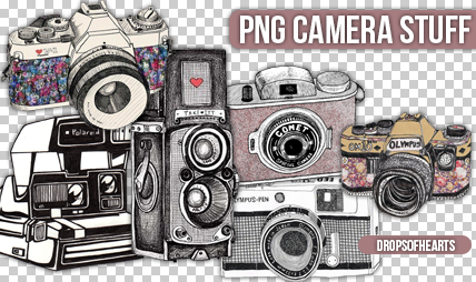 +Camera PNG Stuff. by DropsOfHearts