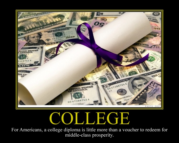 College Motivational Poster by DaVinci41