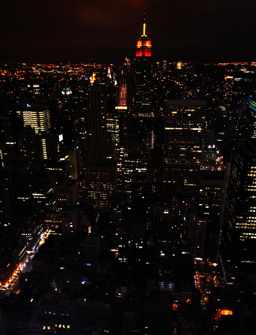 Skyline of Manhattan by Jogelle