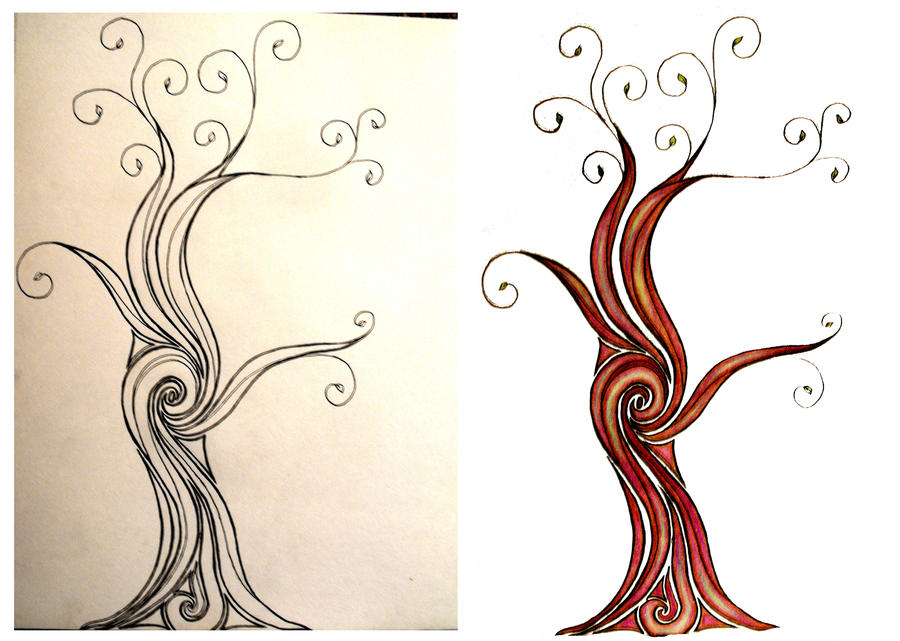 Swirl Tree by arien87 on deviantART