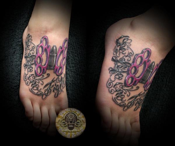 chicano lettering knuckle tat by 2FaceTattoo on deviantART