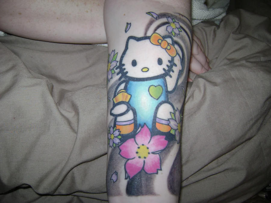 Hello Kitty Tattoo by