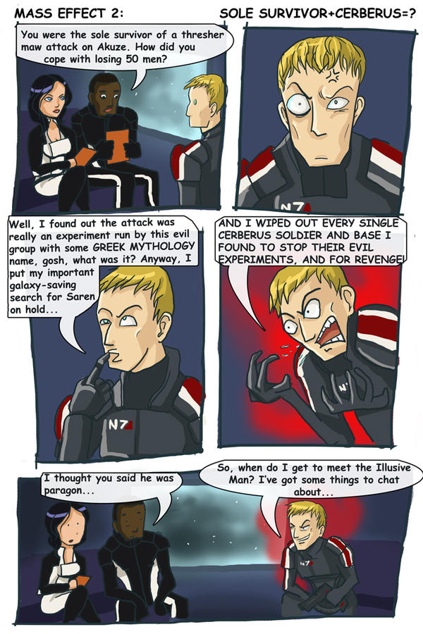 - Funny Mass Effect Comic Strips (Mass Effect - Mass Effect 1 & 2 Characters
