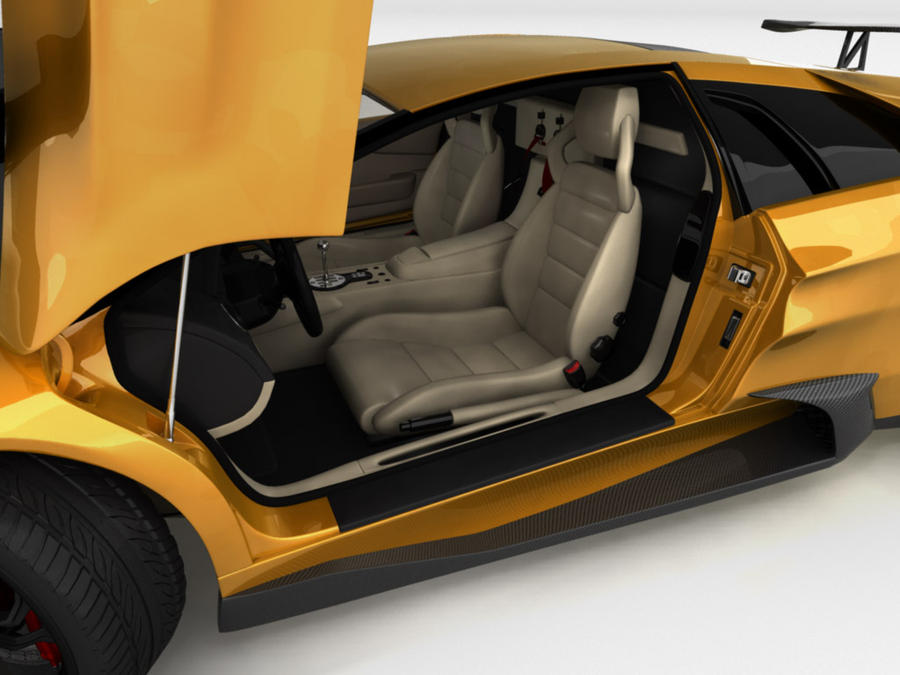 Custom Lamborghini Interior by