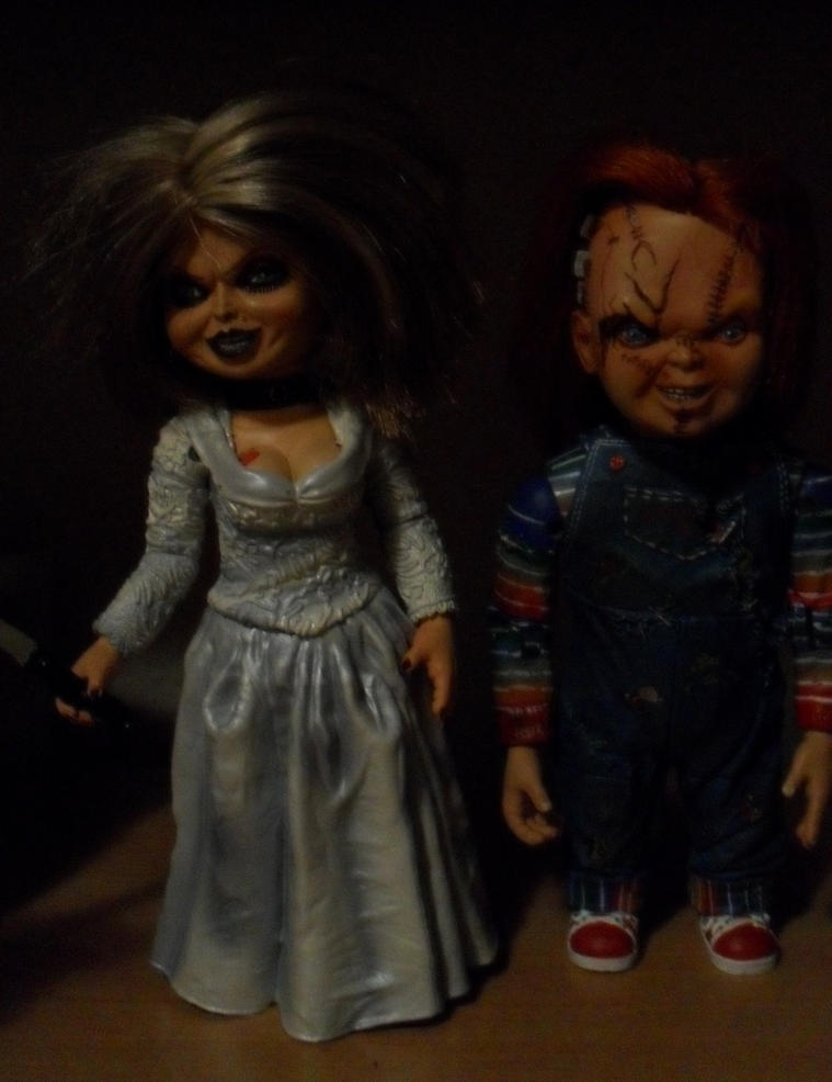 Chucky and Tiffany Dolls by ChuckysBride13 on deviantART