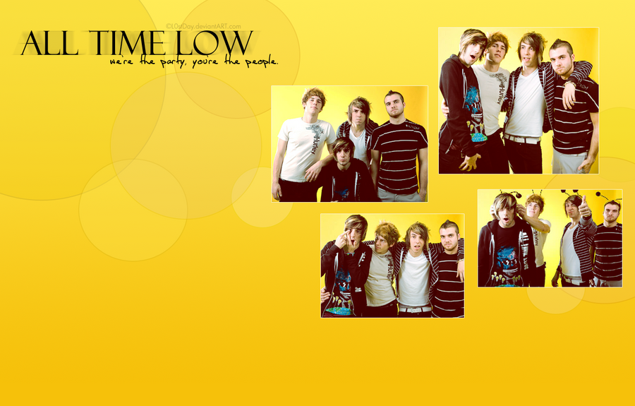 All Time Low wallpaper by L0stDay on deviantART