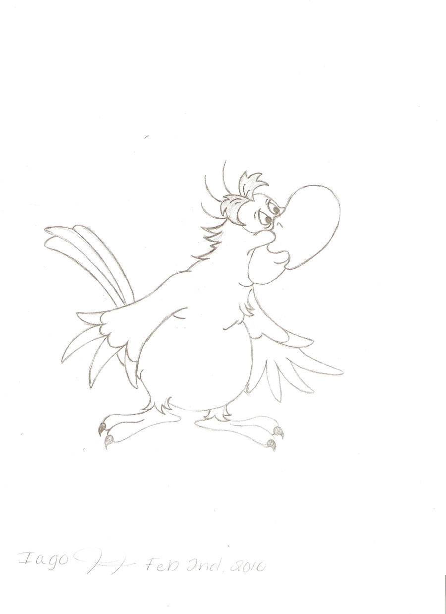 iago aladdin coloring pages - photo #28