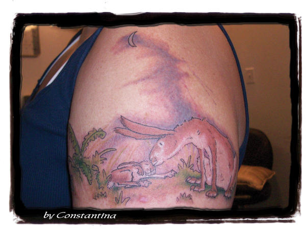Rabbit tattoo by kasini on deviantART