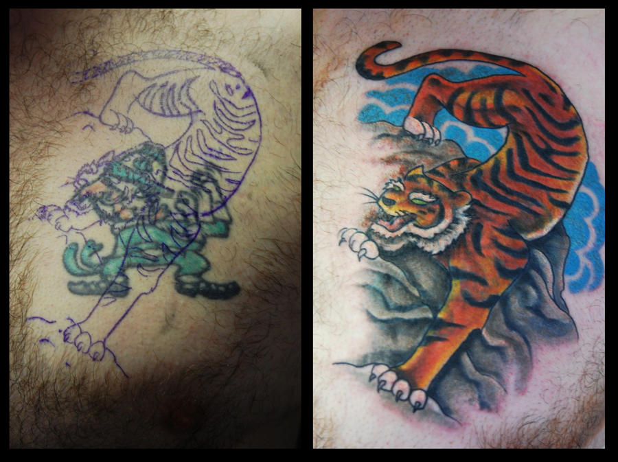 Jap tiger cover up by
