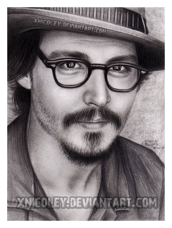 Johnny Depp Drawings. Johnny Depp drawing by