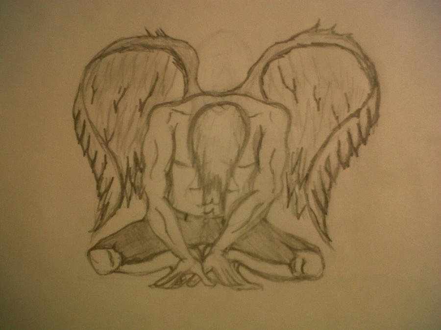fallen angel tattoos. Fallen Angel Tattoo by