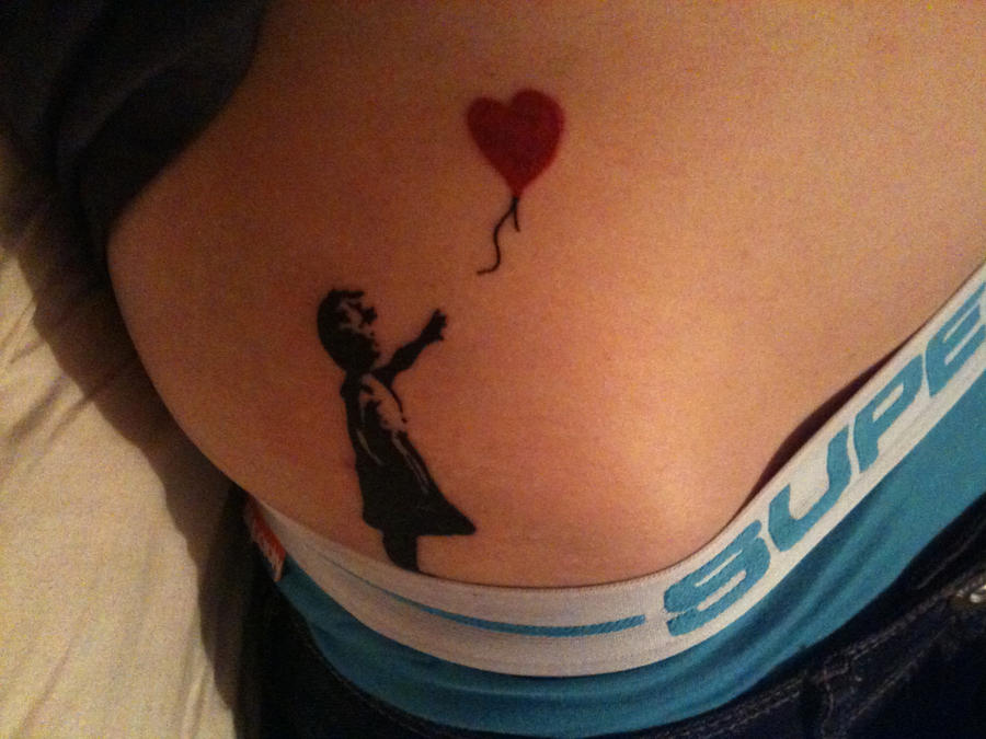 my banksy tattoo by Hopkinsberry on deviantART