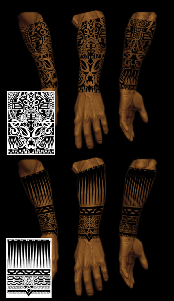 half sleeve tribals - sleeve tattoo
