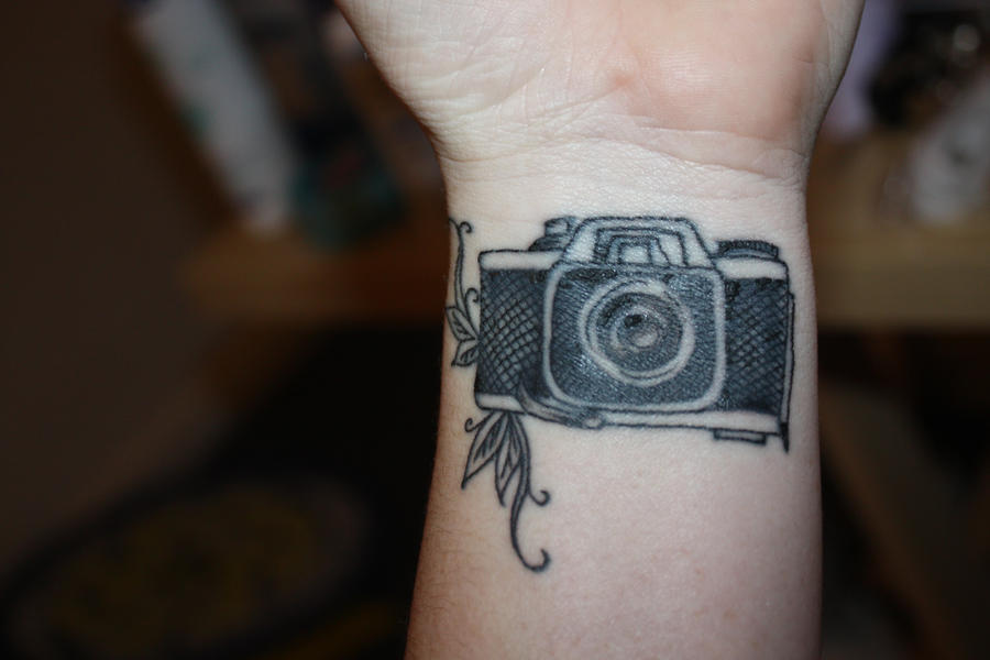 camera tattoo. Camera Tattoo by