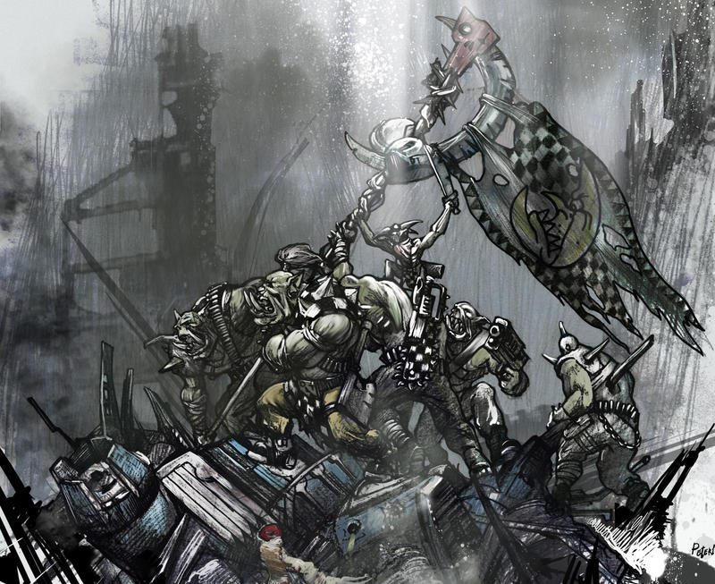 Warhammer 40k: New frontline by Peter1punk