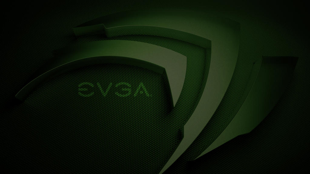 EVGA nVidia Green HD Wallpaper - nVidia Wallpaper 1920 x 1080