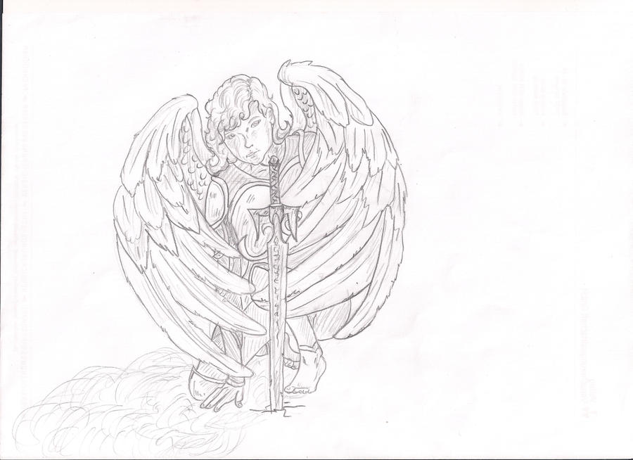 Guardian Angel final drawing by Laudi87 on deviantART