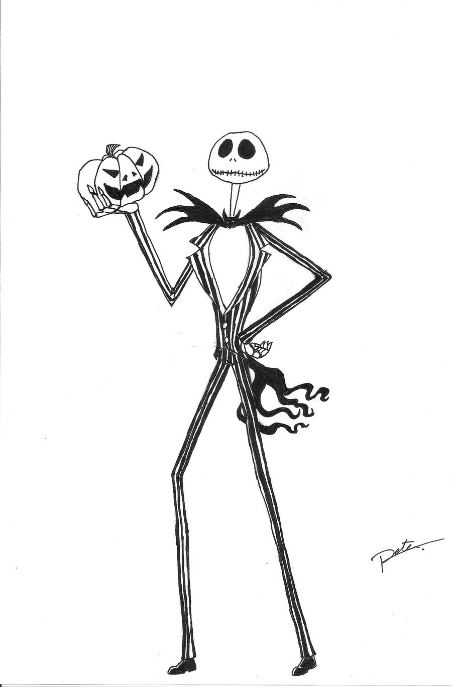 jack the pumpkin king coloring pages - photo #25