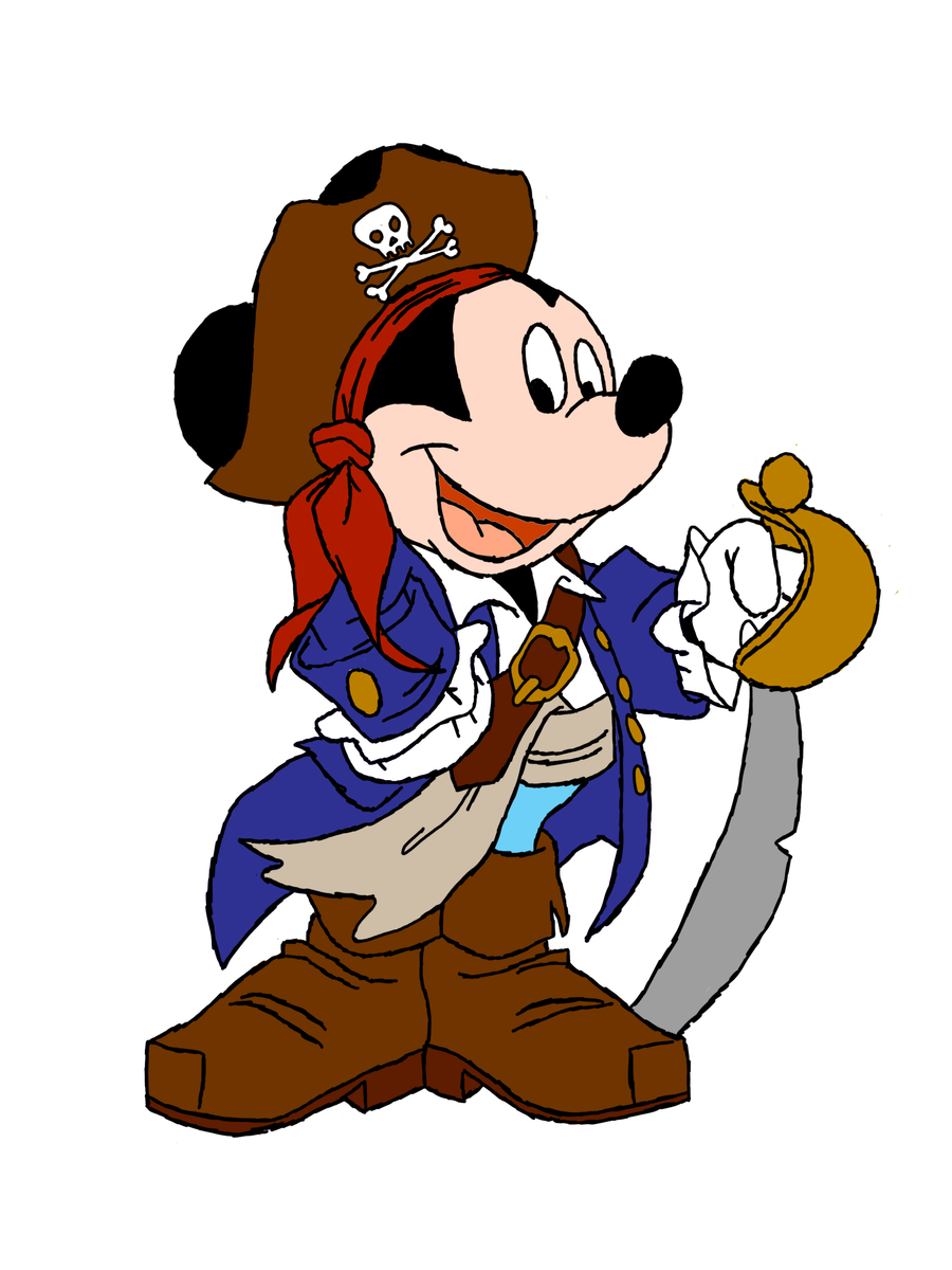 mickey mouse pirate clip art - photo #9